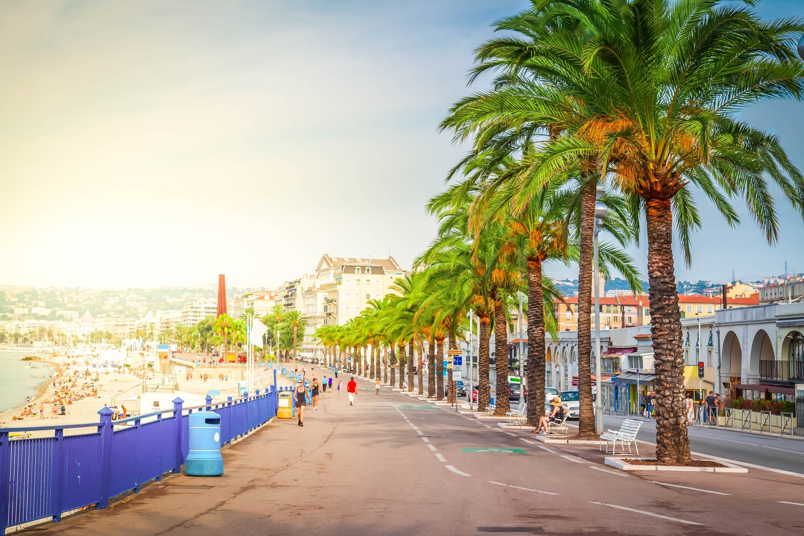 Promenade des Anglais i Nice