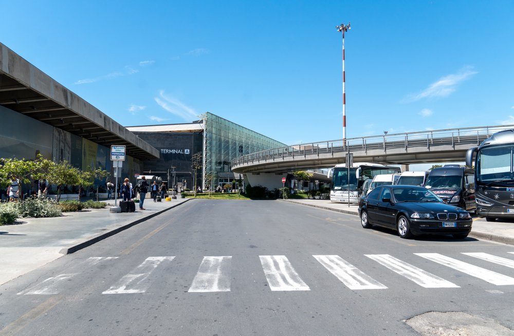 Terminalen i Catania-Fontanarossa Lufthavn