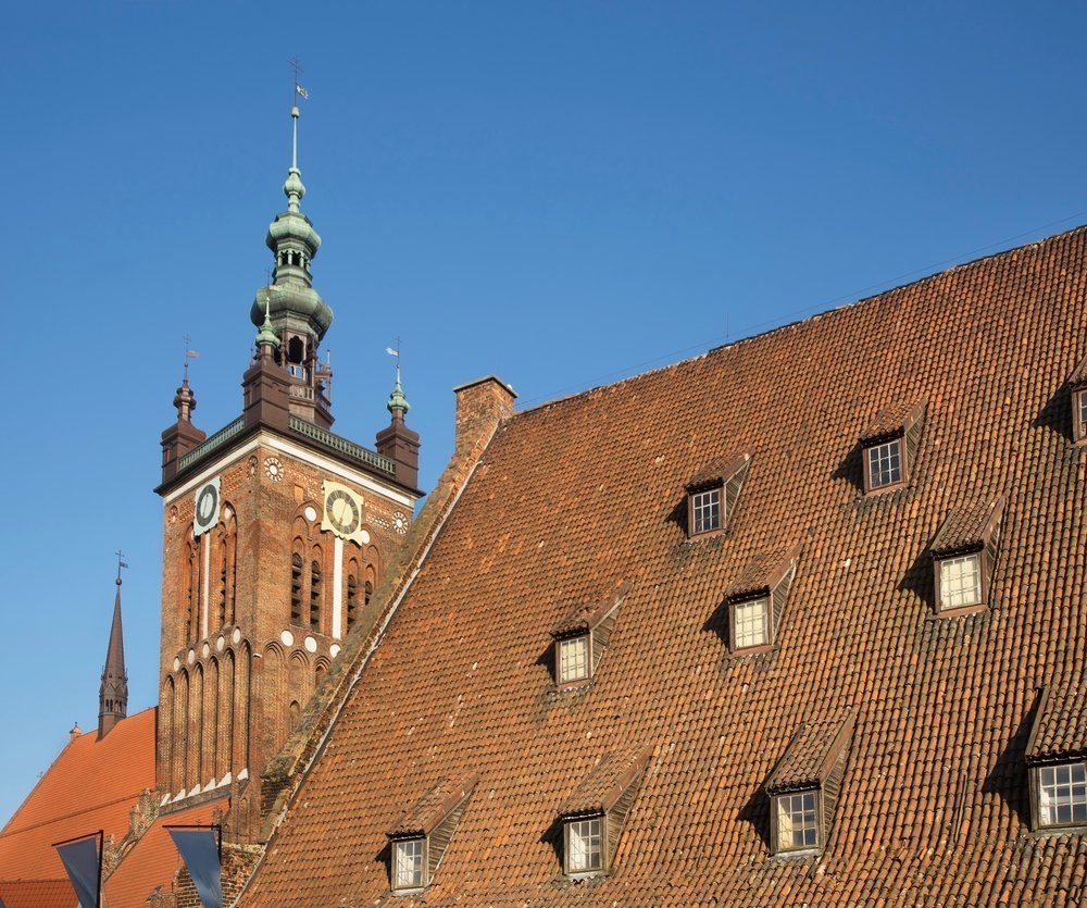 Stora kvarnen och Sankta Katarinas kyrka
