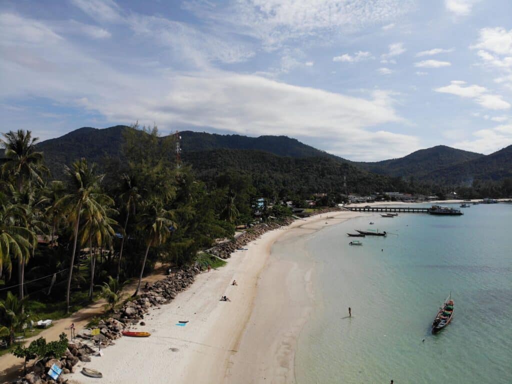 strand på Koh Phangan