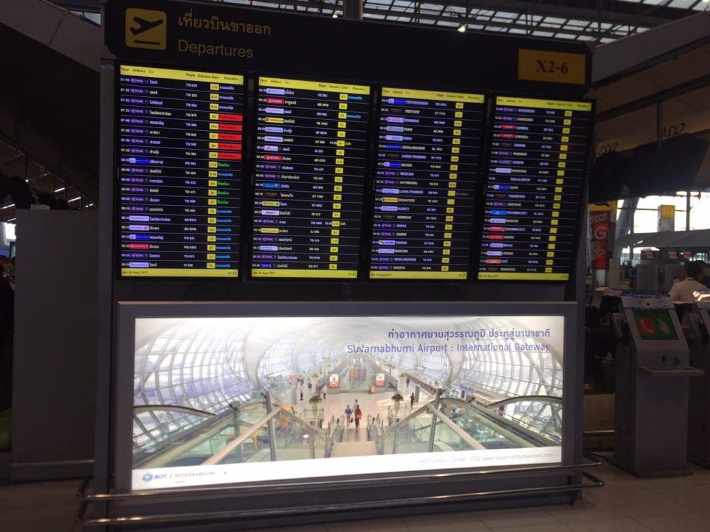 suvarnabhumi flygplats