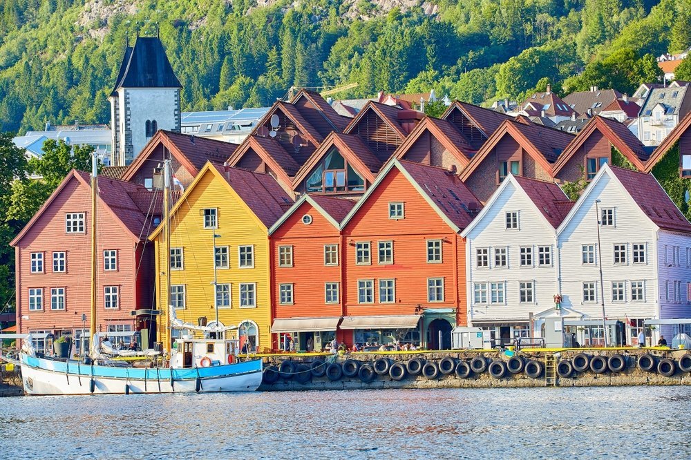 Trähusen på Bryggen
