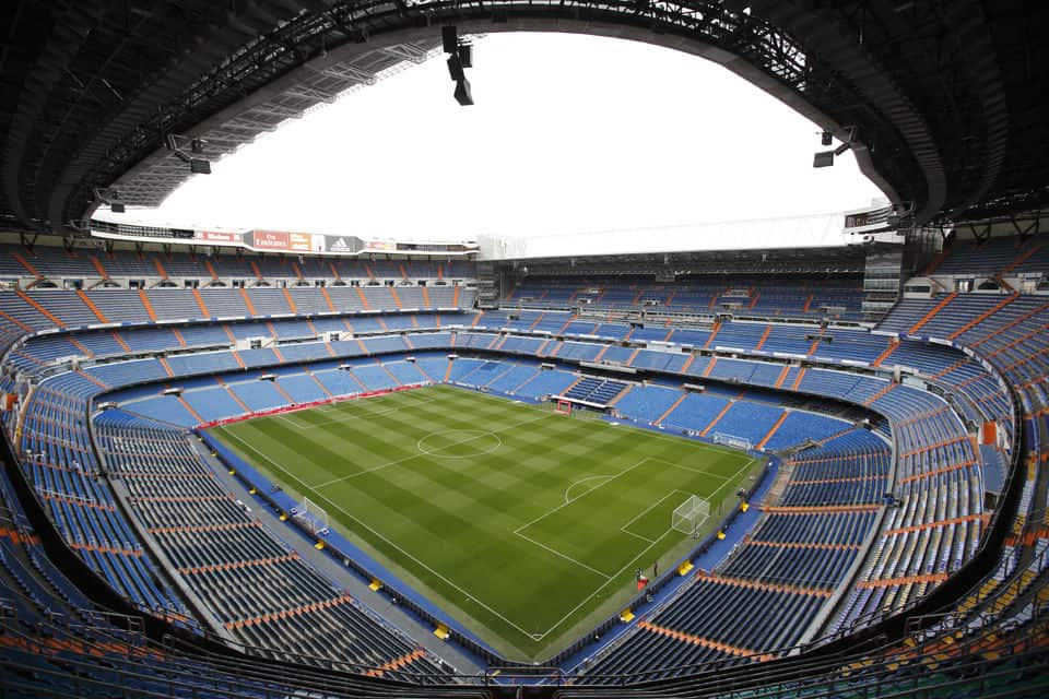upplevelse på stadion i Madrid