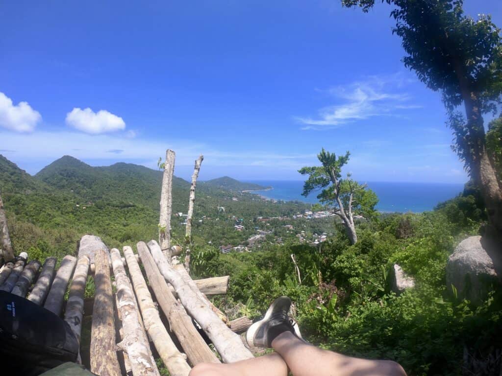 utsiktsplats på Koh Tao