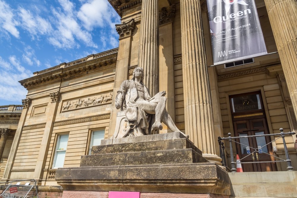 Walker Art Gallery på William Brown Street i Liverpool
